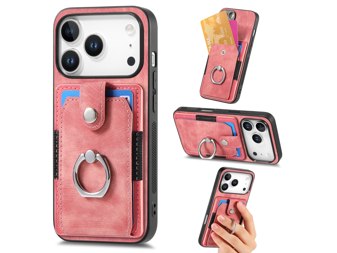 Capa Com Porta-cartões Para Iphone 17 Pro Max