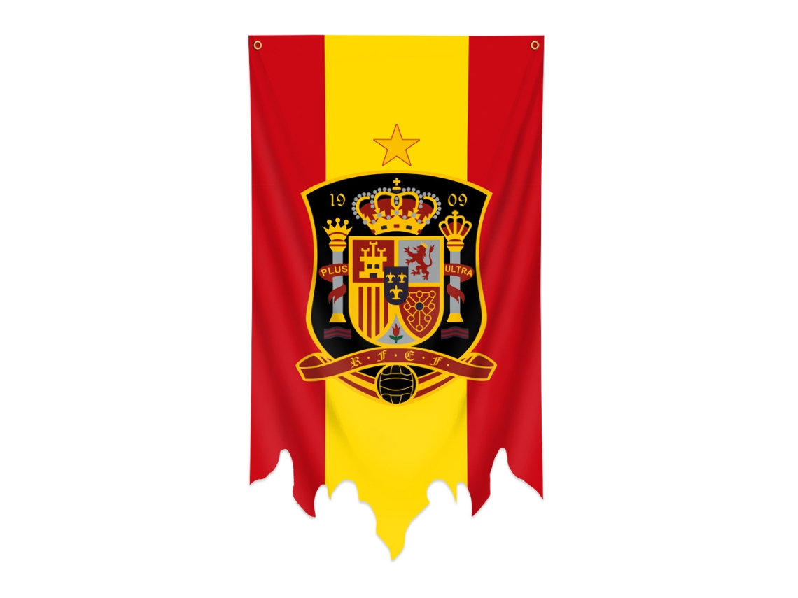 Bandeira de Portugal rasgada, resistente, ilhós metálicos YANYXR