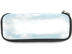 Estojo Lápis Clouds Chalk Tamanho Grande, Azul
