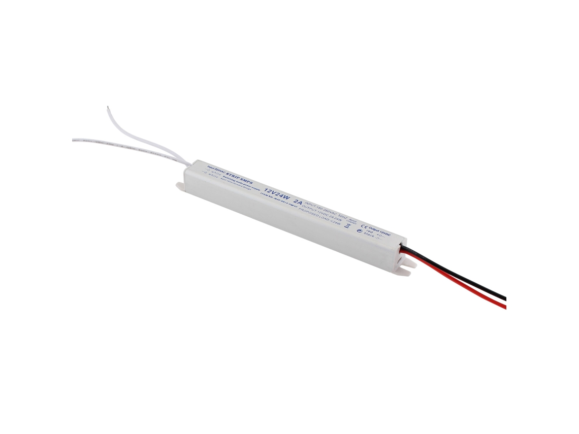Fonte de Alimentação LEDBOX Dc12V/24W/2A Slim