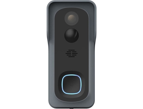 Kit De Campainha Conectada Link2home Wi Fi Áudio Bidirecional Campainha Sem Fio Sd 8 Go