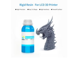 Resina Rígida Para Impresora 3d Lcd 95d 405nm Curado Rápido Material De Impresión 1000g Blanco Yousu