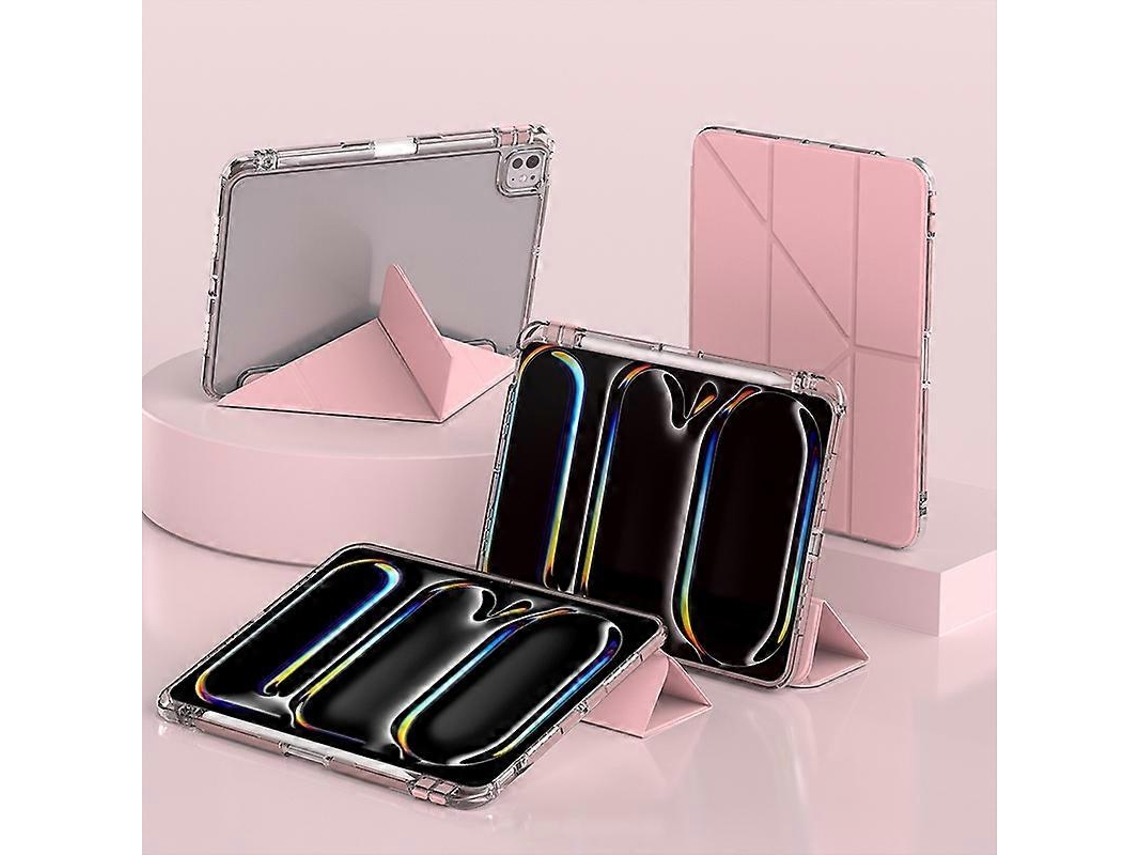 Capa de couro para tablet Webake em formato de Y