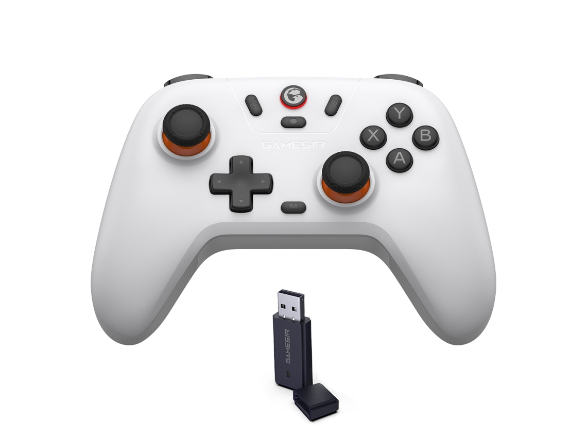 Controlador de Jogos Sem Fio com Sensor Hall Linear MDUG (branco)
