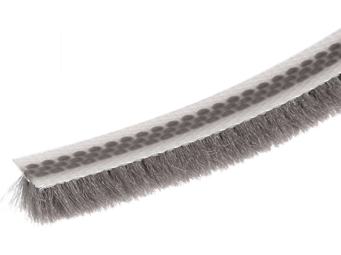 Escova Elástica para Ranhura de Cartão com Fita de Vedação para Janelas, 9/32" X 1/4" 16,4 Pés CHABERLU