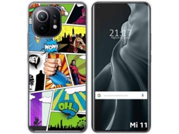 Capa Xiaomi Mi 11 5G TUMUNDOSMARTPHONE Comic Multicor