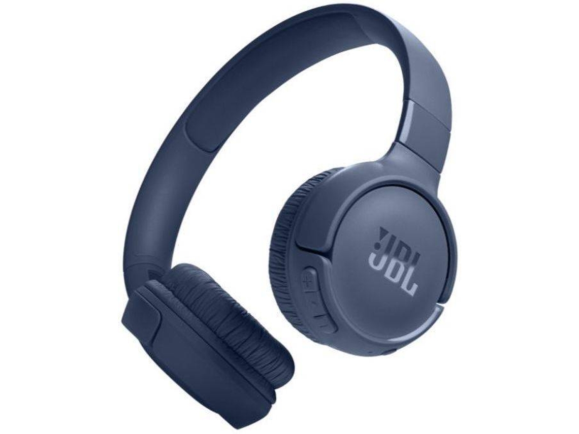 Auscultadores Bluetooth JBL TUNE 520 BT (On Ear - Microfone - Azul)