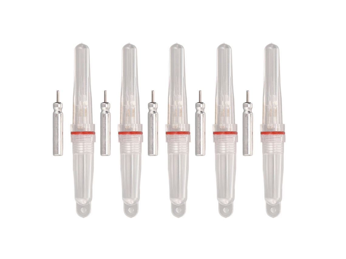Lure de Pesca Led Waterproof 5pcs Verde Reutilizável