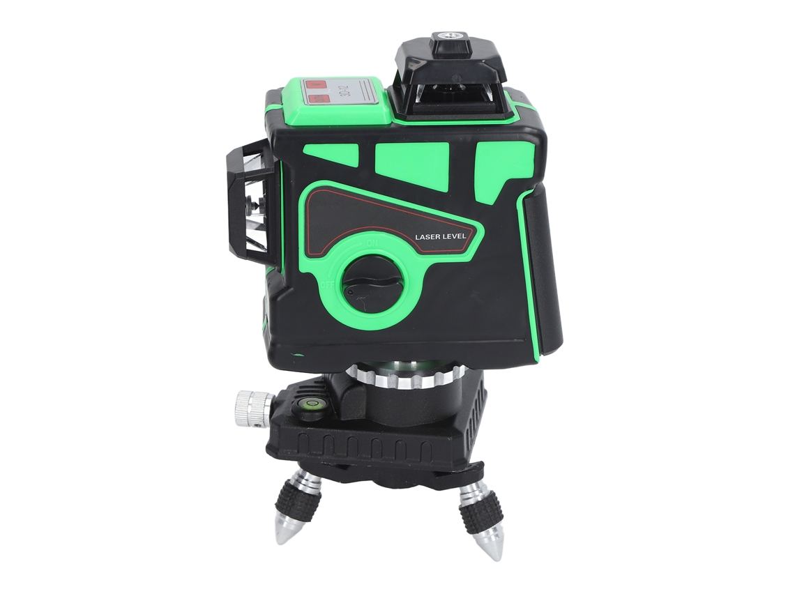 Laxiscreed Nível Laser Verde Com Auto Nivelação 3d E Feixe De Alta Visibilidade Para Trabalhos Precisos