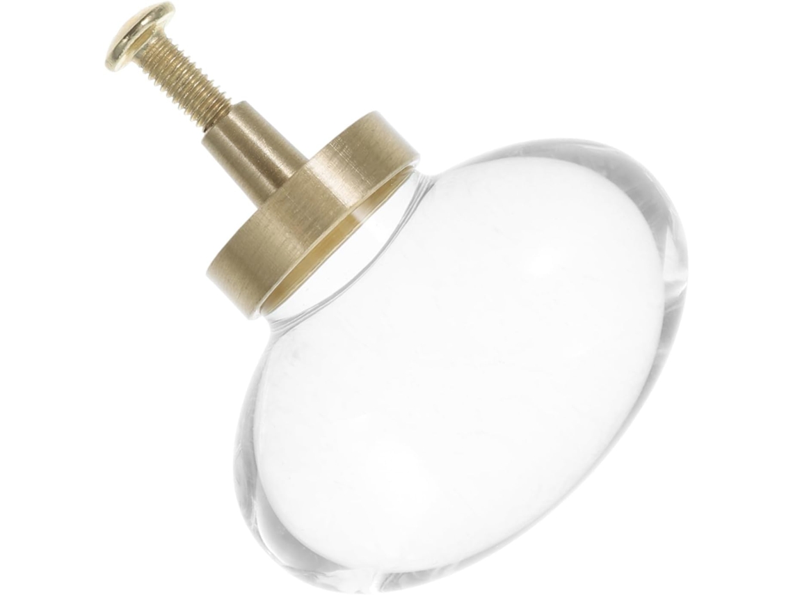 Puxadores De Cristal Kallory Para Armários, Puxadores De Latão Para Cômoda, Cozinha E Banheiro Puxadores Exclusivos