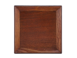 KOFIHETY Prato Quadrado De Madeira Para Sushi, Bolachas, Doces Secos, Ideal Para Sobremesas E Utensílios De Mesa Em Casa
