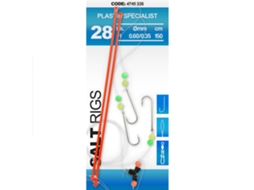 Anzol Montado Salt Plastic Specialist Cinzento 6Spro