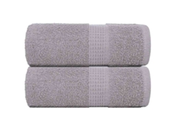 Wash Towel, Wash Towels Vidaxl Cinzeto Algodão (30 X 30 Cm)