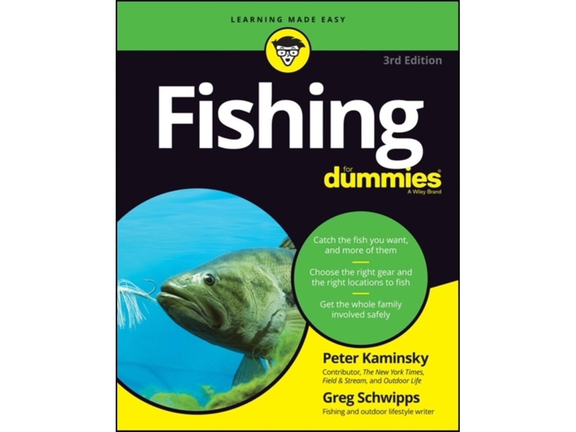 Livro fishing for dummies, 3rd edition de gl schwipps (inglês)