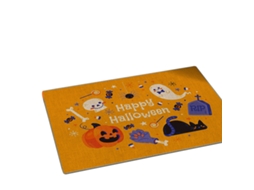 VYLARA Tapete Halloween Divertido espero Que Tenha Trazido Espíritos Entrada Antiderrapante