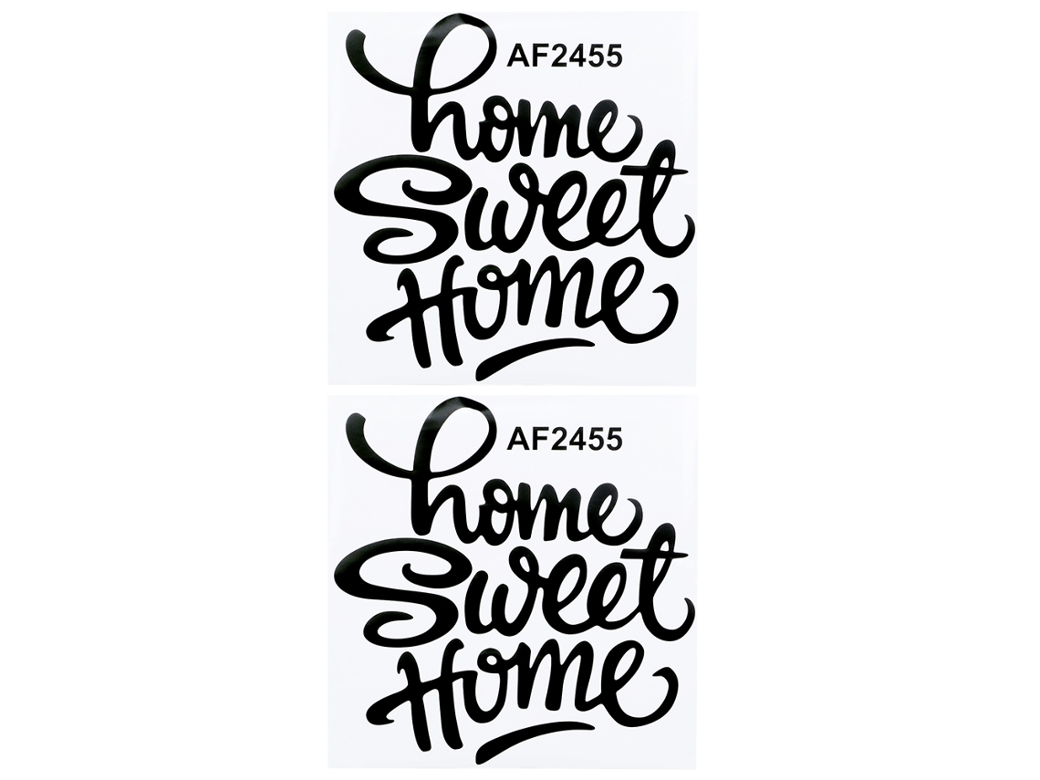 Adesivo de Parede Palavras Inglês Casa LAXISCREED