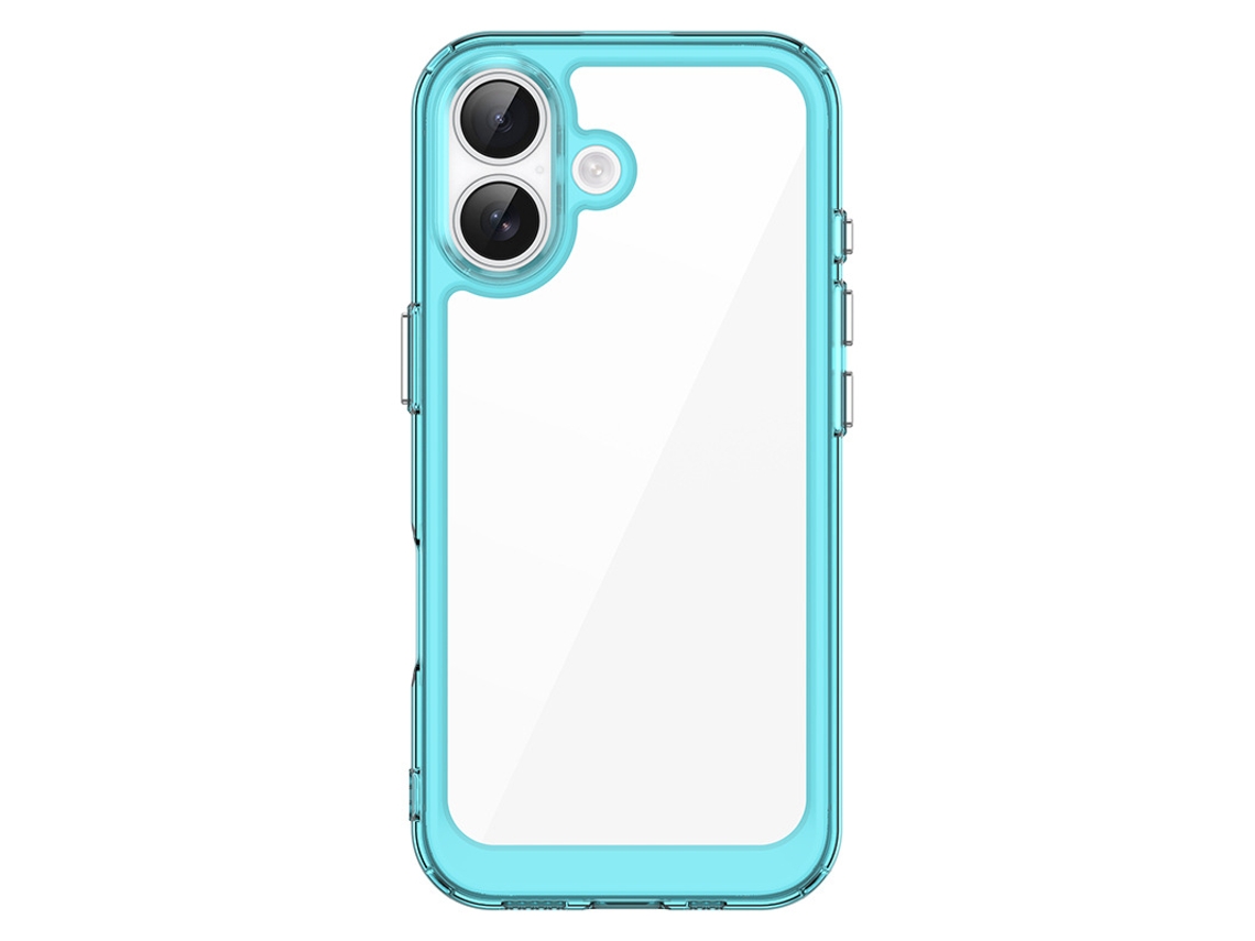Capa Colorida E Completa Para Celular, Resistente A Quedas, Com Design Espacial.cinza Translúcido - Apple Iphone Air