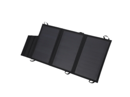 Carregador Solar Plegável 15w com 2 Portas Usb