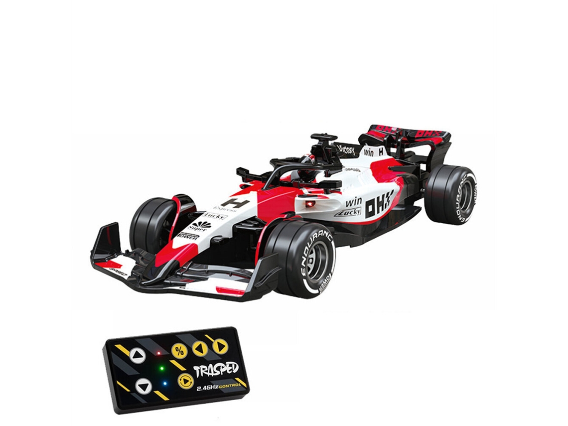 Amarelotrasped Hg4 234 Rtr 1/64 2.4g Mini Rc F1 Liga Metálica 3 Vel App Luz Led Mesa Coleção Presente Crianças MDUG
