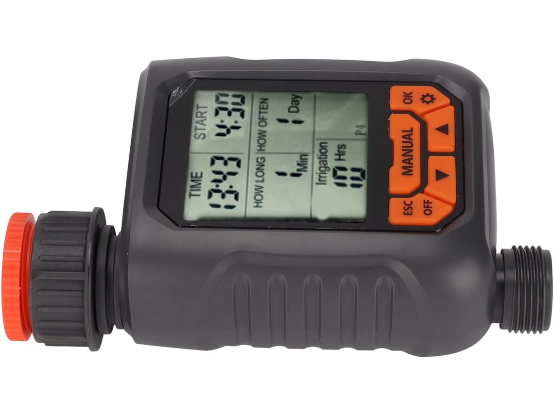 Temporizador De Irrigação Em Abs Com Display Lcd Ip65, 4 Programas 1