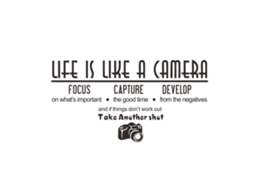 Adesivos Parede Citação Fotografia Decoração