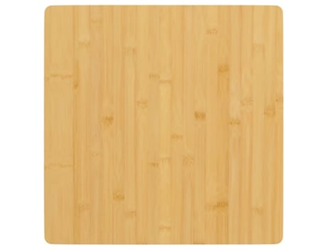 Tampo de Mesa 50X50X4 Cm Bambu VIDAXL