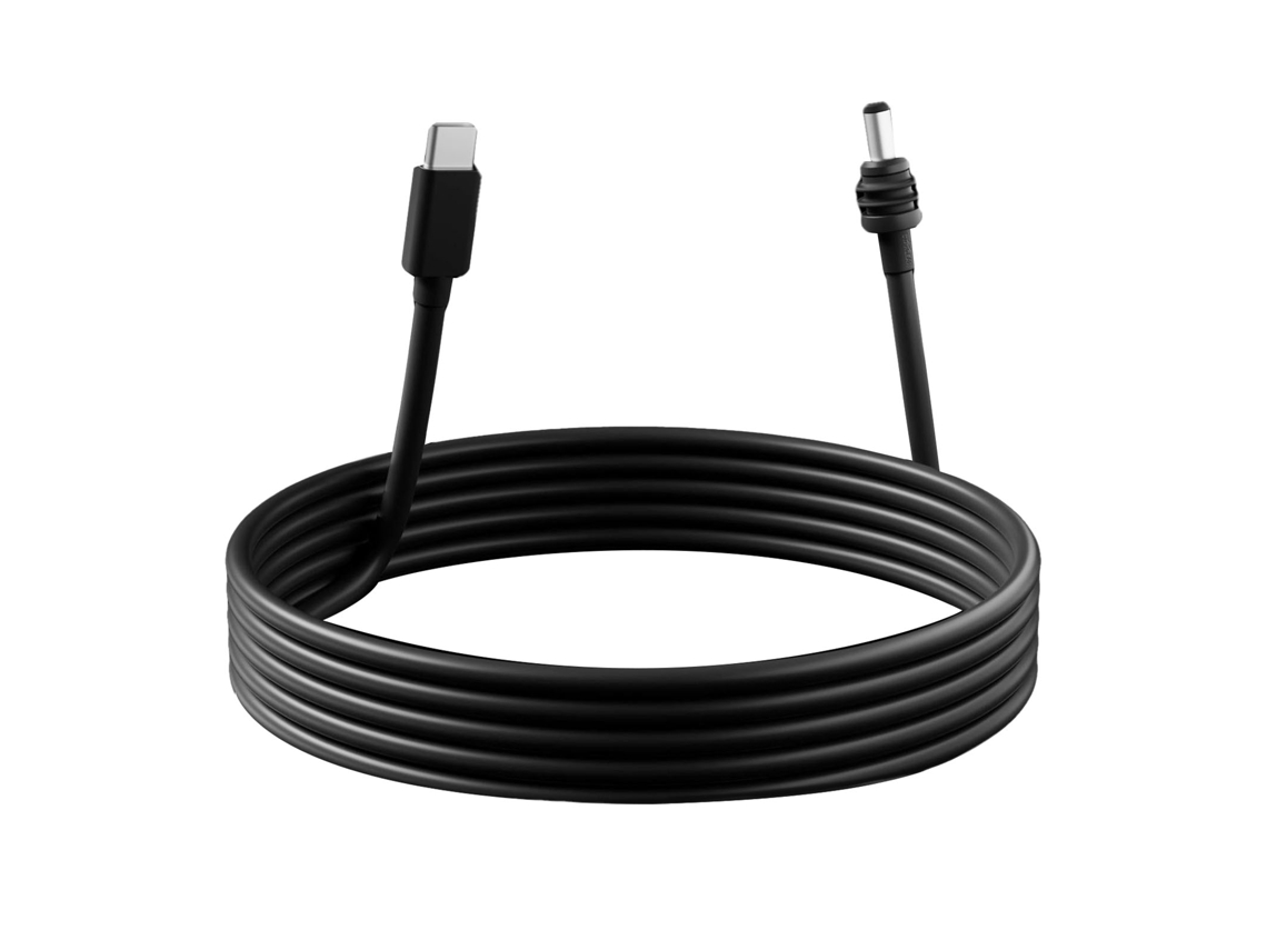 Cabo Extensão DC Type C 5m 18awg Resistente Água Condutor Latão