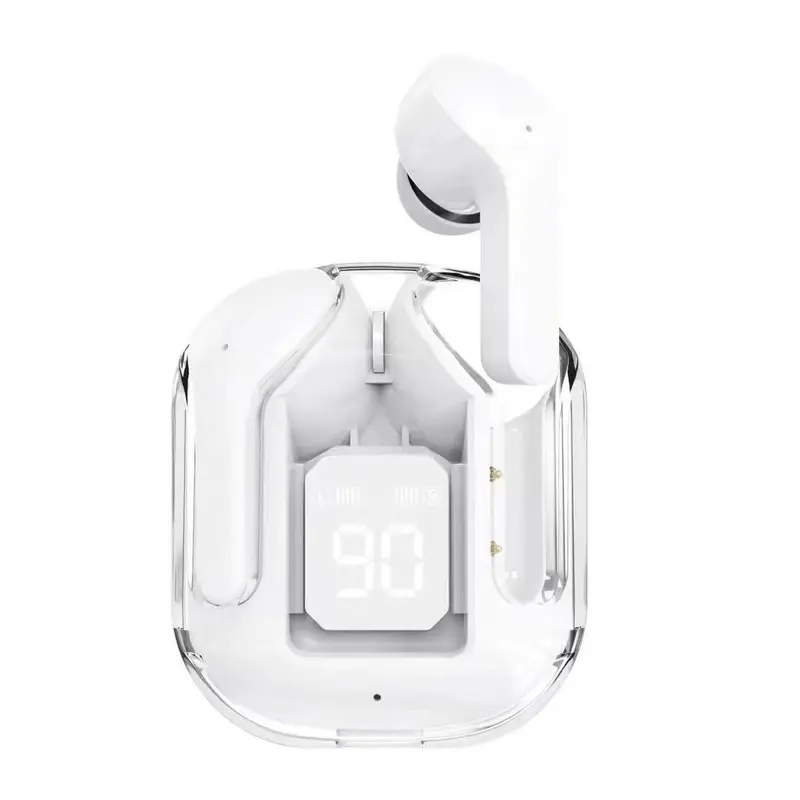 Auriculares Sem Fio Estéreo Esportivo Ultra Longa YIZHOOD Bluetooth Branco