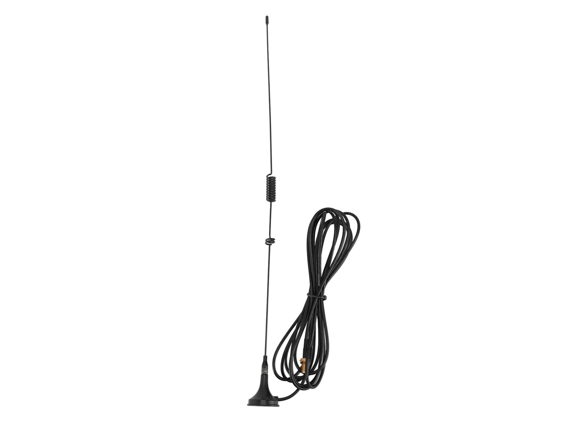 Aetheria antena de Rádio Móvel Veicular Dual Band Vhf Uhf 144/430mhz com Base Magnética Sma Fêmea