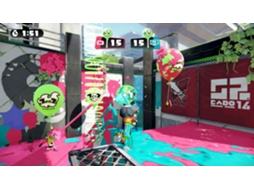 Jogo Nintendo Wii U Splatoon + Figura Amiibo Lula Inkling