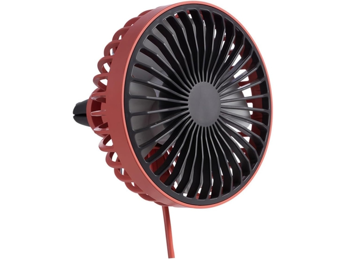 Ventilador Usb Compacto E Eficiente Para Carro Gleavi, Com Conexão Simples À Tomada