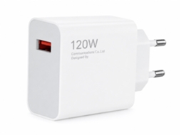Carregador Rápido 120w Usb Para Xiaomi Redmi Adaptador Turbo Tipo Ue Compatível Com Smartphones Android Carga Segura