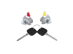 Fechadura de Porta Automóvel com Chave para Ae100 93 97 Geo Prizm 69051 12340 69052 12360 (e+d)