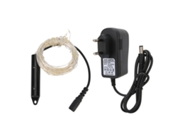 Laxiscreed Fio De Luz Led Solar 200l Branco Quente Para Natal, 2m, Decoração Festiva E Atraente