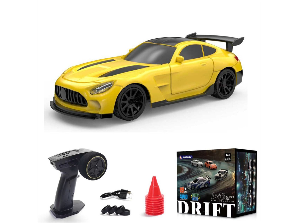 4305a com Giroscópiojiabaile 4304a 4305a 4310 4311 Rtr 1/43 2.4g 4wd Drift Led On road Meninos Brinquedo MDUG