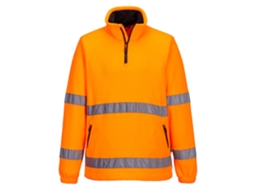 Forro De Lã Com 1/2 Zíper Hi-vis – Conforto E Segurança Amarelo / Xl