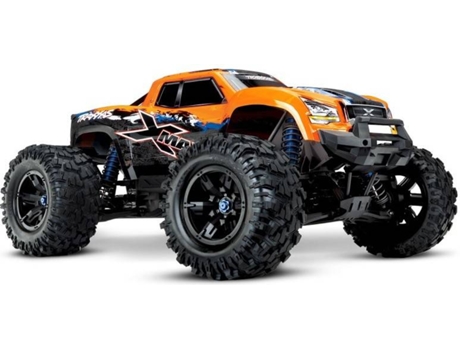 Carrinho  X-Maxx: 8S Brushless Monster Truck Orange (Idade Mínima: 3 Anos)
