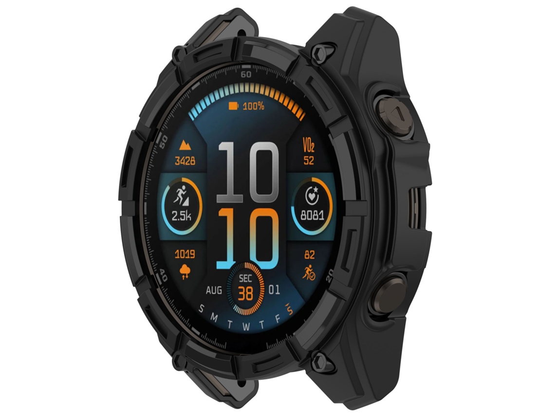 Capa Para Tactix 8 Amoled Proteção Máxima Para Seu Relógio Garmin Inf