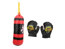 Luvas De Boxe Para Crianças E Saco De Boxeo Brinquedo Fitness Esportivo Para Treino Infantil