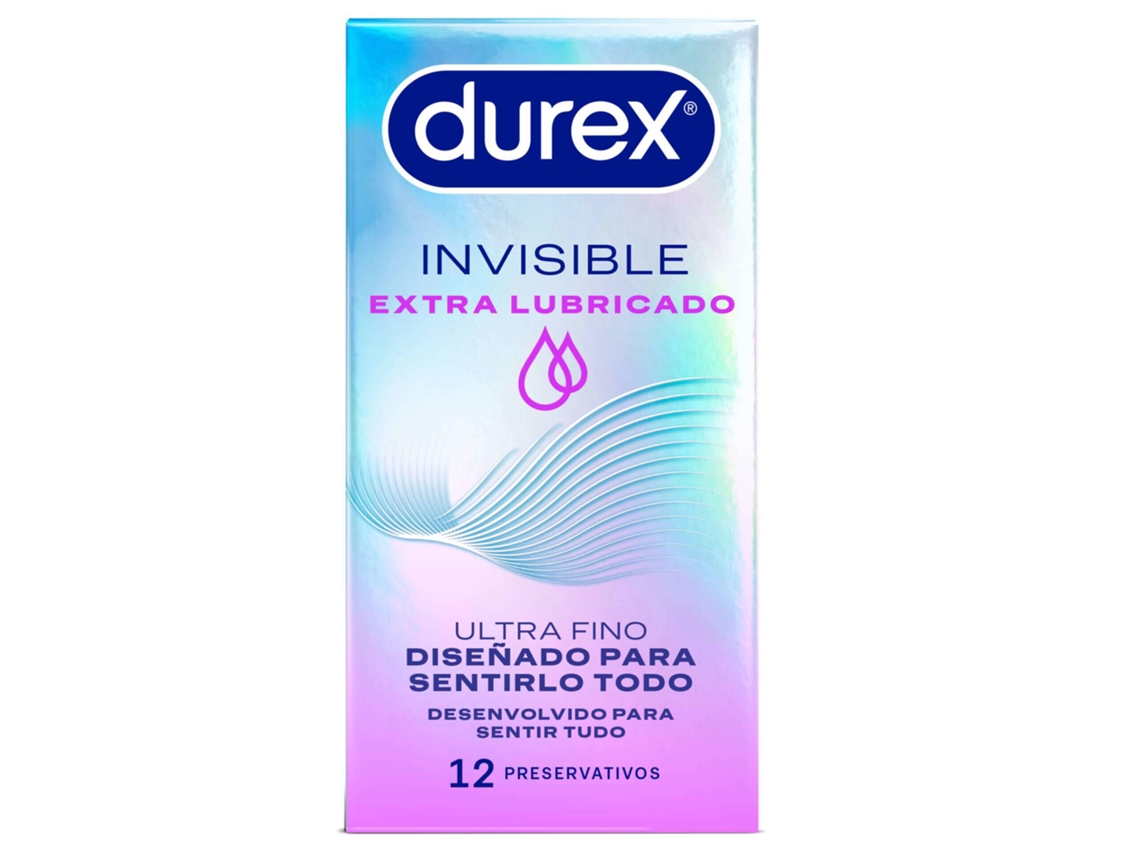 Preservativos Invisible Extra Lubrificado Durex