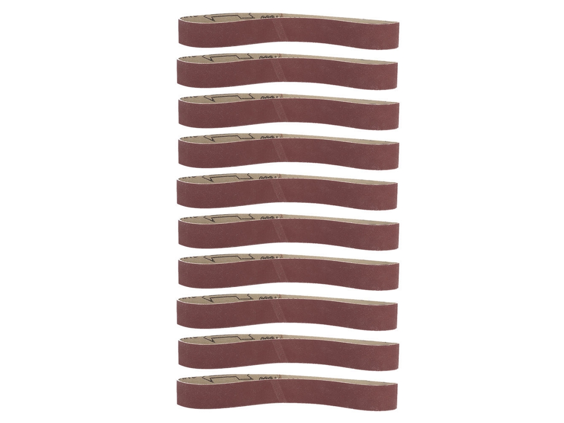 10 Cintas De Lija De Alumínio 533*30 (1000 Grit) Para Polimento, Lijado E Trabalho De Madeira, Ferro E Processamento