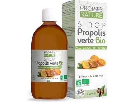 Óleo Essencial PROPOS NATURE Mel Orgânico / Limão / Pinho / Xarope De Própolis De Laranja (200 ml)