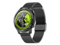 Smartwatch YIZHOOD Te225 Monitor de Frequência Cardíaca Ip68 À Prova de Água Preto