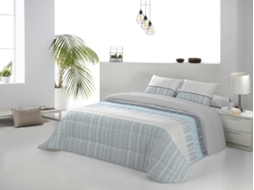 Colcha JVR Bombay (Poliéster - Azul - 270 cm)