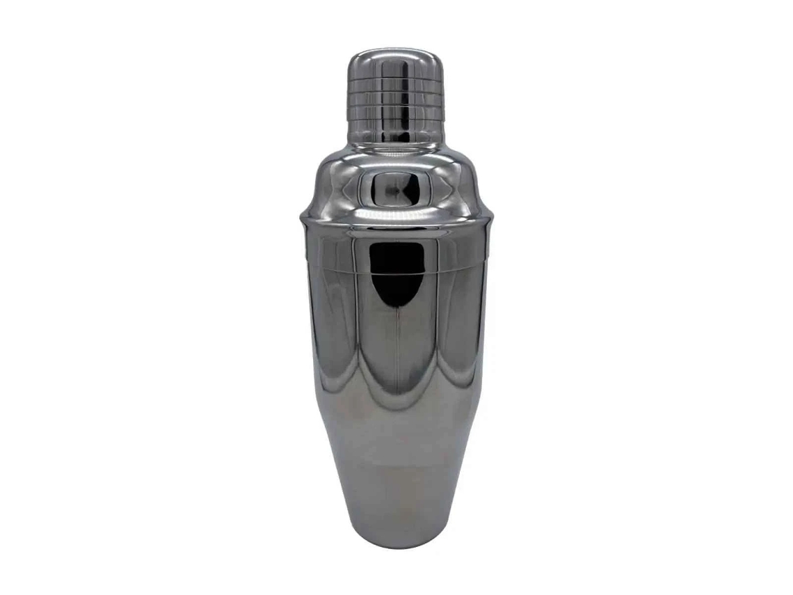 Coqueteleira De Três Peças Prateada 700 Ml