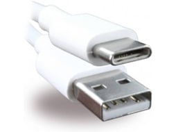 Cabo USB HUAWEI USB A/USB C 1 m Macho/Macho Branco