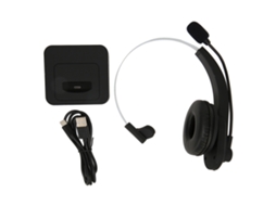Fone Mali Bluetooth 5.0, microfone, anti ruído, sem fio, negócios, transmissor USB