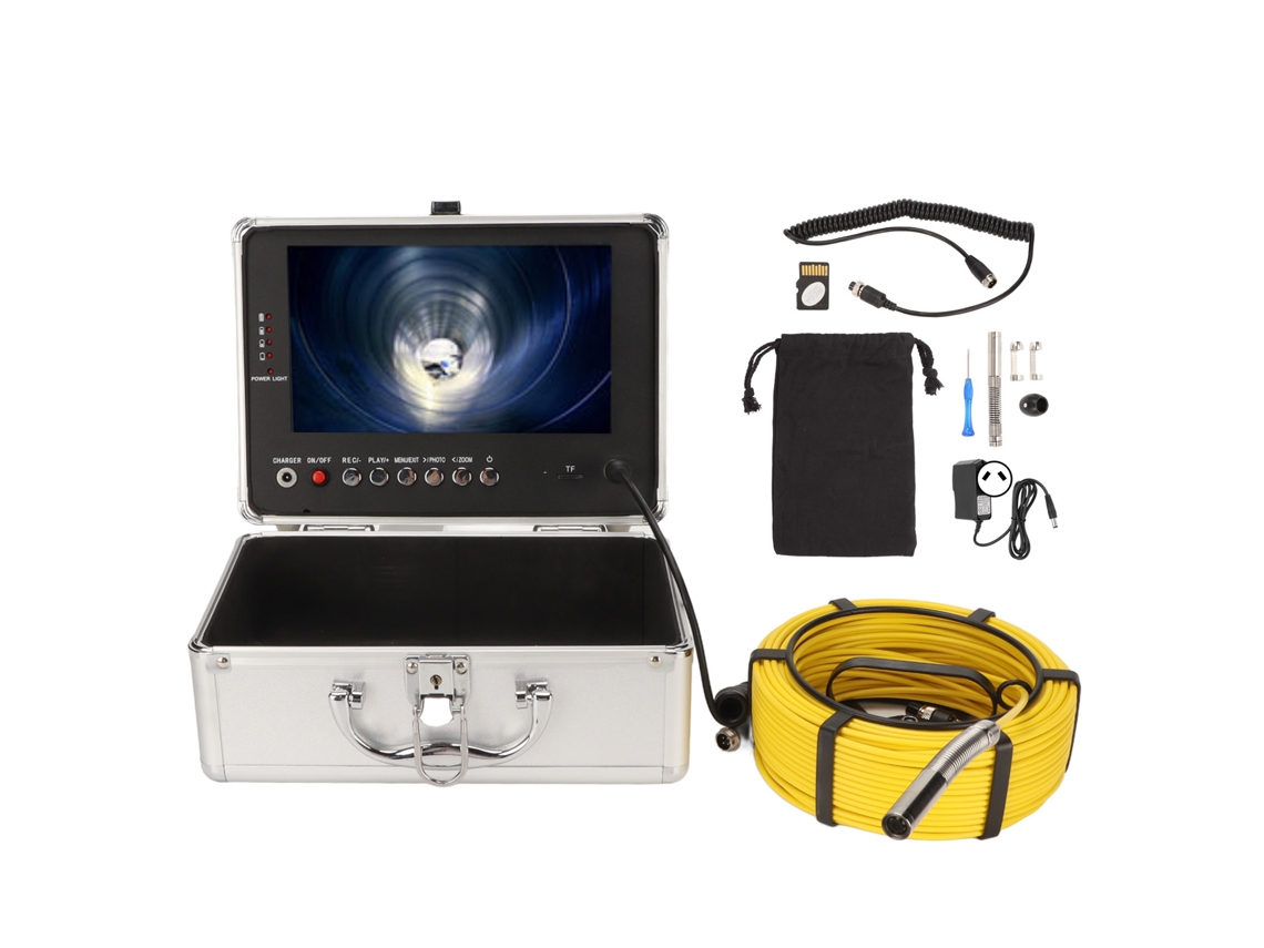 Câmera Endoscópio 9inch Hd 720p 30m Ip68 6 Led