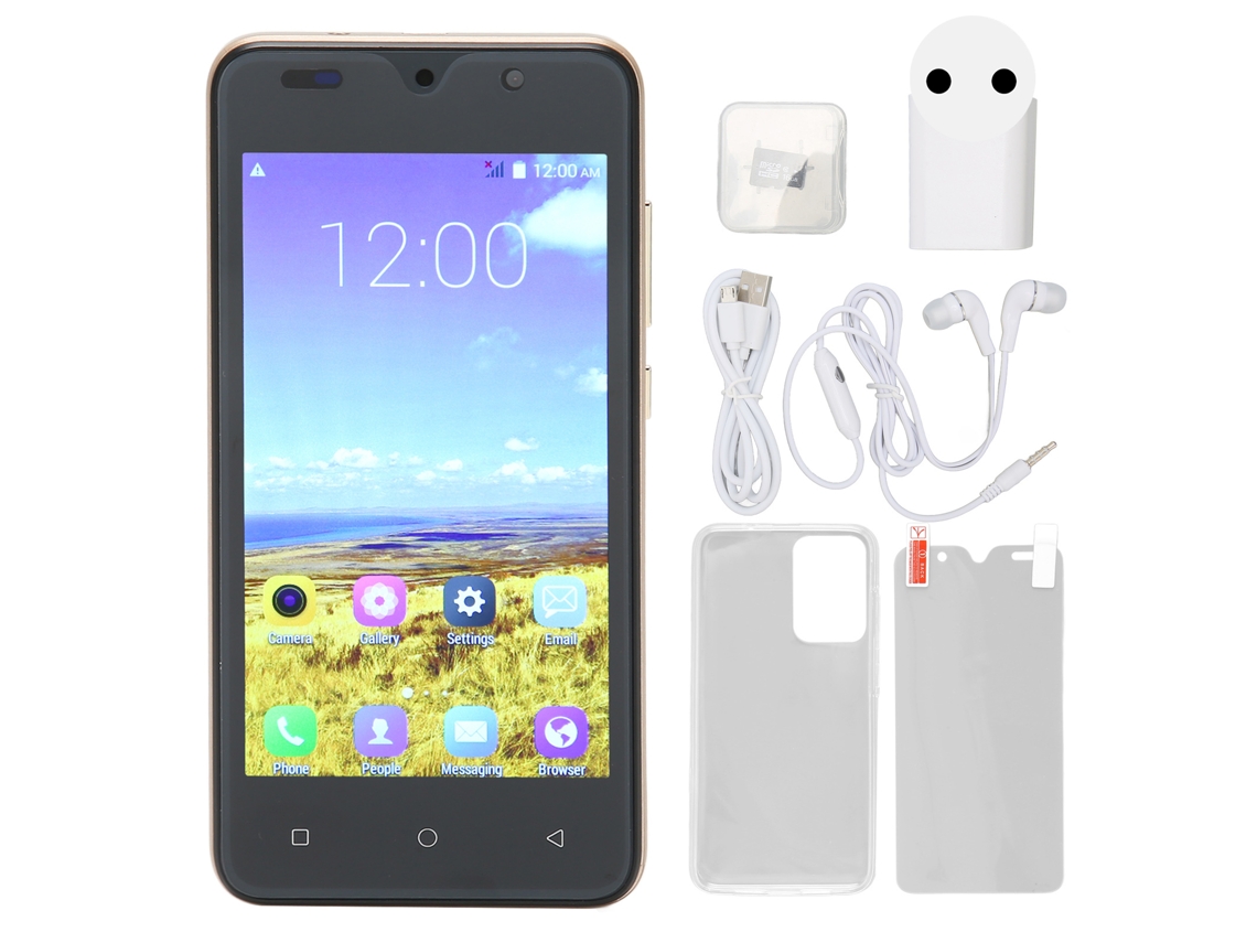 Smartphone Y35 5.0 Polegadas Com Desbloqueio Facial, Chamada 3g, 2 Gb De Ram, 16 Gb De Rom, Câmera Dupla De 2 Mp E 5 Mp Para Sistema Android 8.0