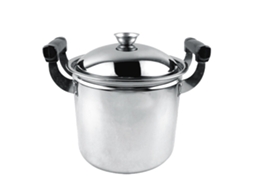 Pan de aço inox para cozinhar em indução LAXISCREED, 22cm